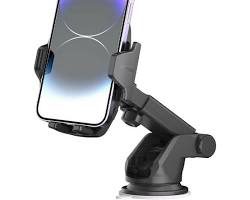 Magnetic Mobile Holder Black 360 Degree Swivel