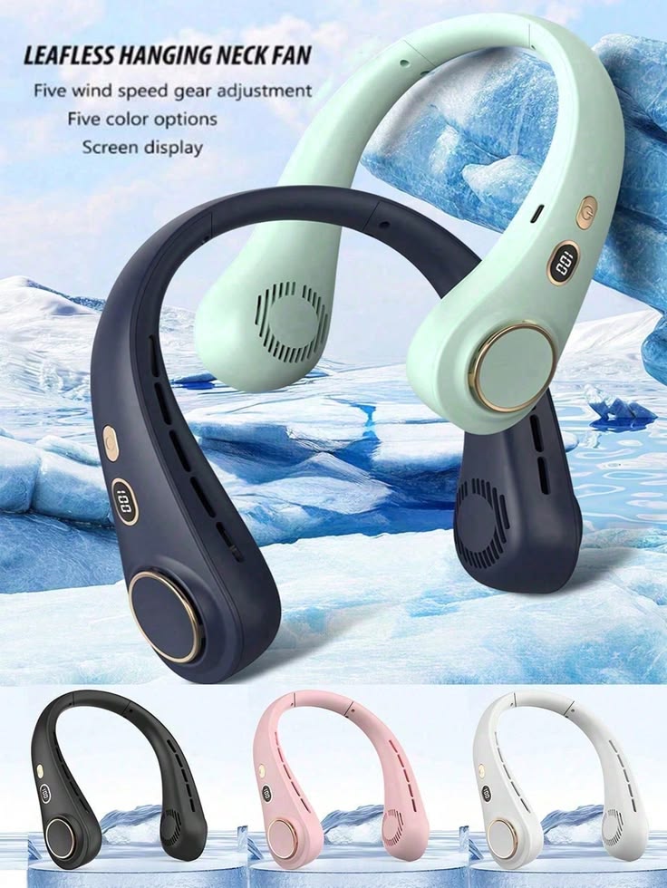 Hands-free Neck Fan for Men Women Portable Cooling