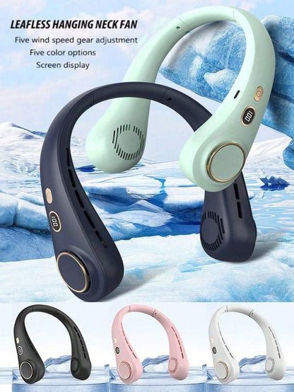 Hands-free Neck Fan for Men Women Portable Cooling