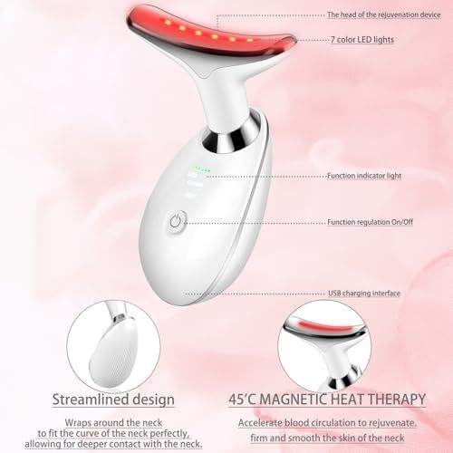 3D Smart Face & Neck Massager – Skin Tightening & Anti-Aging Beauty Device