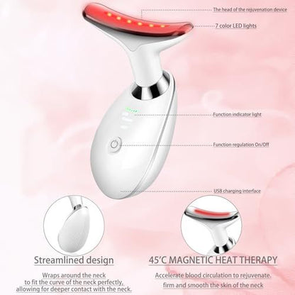 3D Smart Face & Neck Massager – Skin Tightening & Anti-Aging Beauty Device