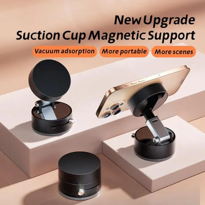 Magnetic Mobile Holder Black 360 Degree Swivel