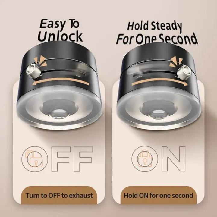 Magnetic Mobile Holder Black 360 Degree Swivel