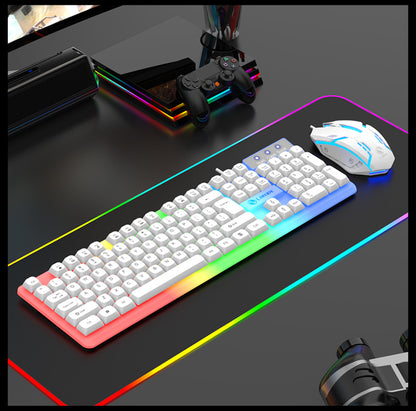 Lumina Gaming Mouse & Keyboard Combo RGB LED