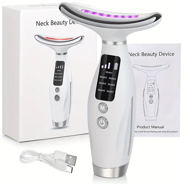 3D Smart Face & Neck Massager – Skin Tightening & Anti-Aging Beauty Device