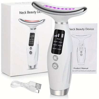 3D Smart Face & Neck Massager – Skin Tightening & Anti-Aging Beauty Device